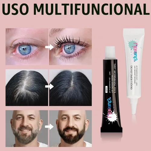 Vista 4 de Libeauty Lash Color Kit Negro, Kit de mejora temporal de la belleza