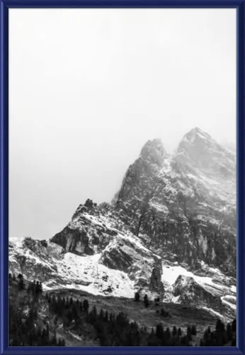 Vista 189 de Frame It Easy Marco de metal azul de 5 x 5 (Hanover)