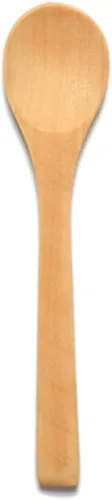 Vista 4 de Cuchara de madera pequeña hecha a mano, cucharadita de miel, condimento, café, té, azúcar, sal, mermelada, mostaza, helado, cucharas de bambú