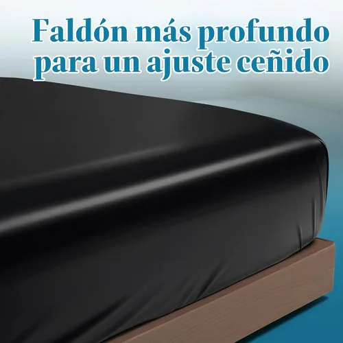 Vista 3 de Protector de colchón de vinilo impermeable Queen 60x80 pulgadas, color negro fácil de limpiar