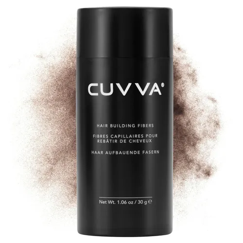 Vista 26 de CUVVA Fibras capilares para adelgazar el cabello, corrector de pérdida de cabello con queratina, cabello más grueso en 15 segundos, botella de 0.87