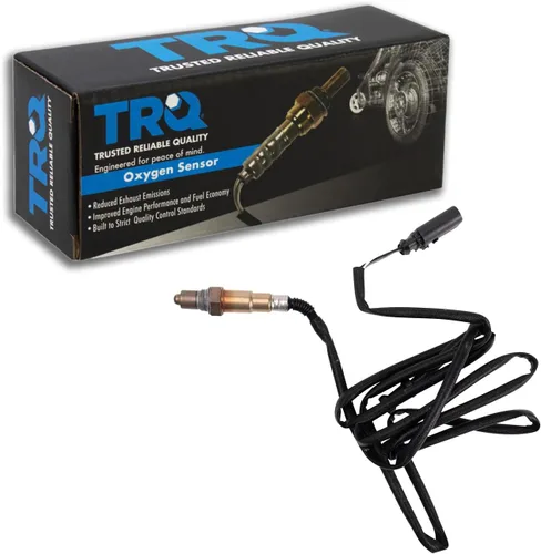 Vista 63 de TRQ Sensor de Oxígeno O2 de 4 Hilos de Banda Estrecha Compatible con VW Atlas 2.0L 2018-21, VW GTI 2.0L 2016-18, Audi A3 Quattro 2.0L 2015-18, VW