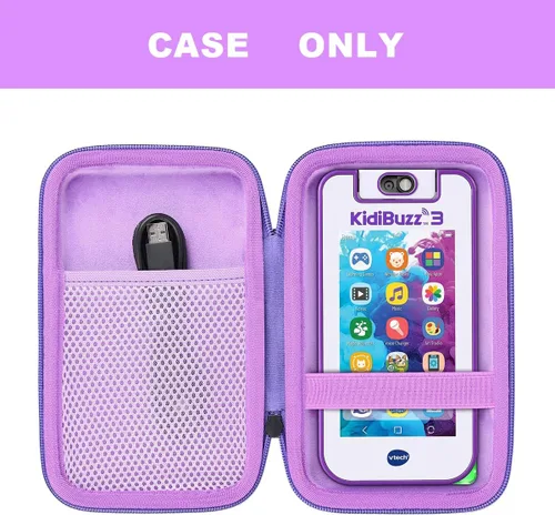 Vista 3 de co2CREA Funda rígida de repuesto para VTech KidiBuzz 3 / KidiBuzz G2 para niños electrónicos inteligentes KidiConnect