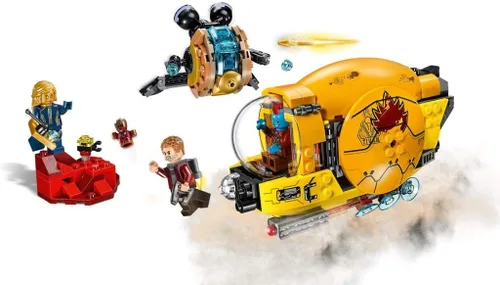 Vista 4 de LEGO Marvel Super Heroes ayesha S Revenge 76080 superhéroe Juguete