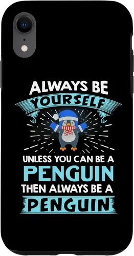 Vista 24 de iPhone 16 Penguin Shirt for Kids Boys Case