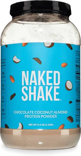 Vista 15 de NAKED Shake - Proteína en Polvo Sabor Muffin de Arándanos - Proteína a Base de Plantas con Sabor de Granjas de EE.UU. y Canadá con Aceite MCT, Sin