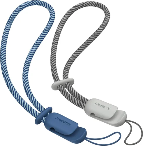 Vista 14 de SURPHY Paquete de 2 cordones de teléfono para funda de teléfono celular, correa de muñeca de teléfono para funda, correa de teléfono celular