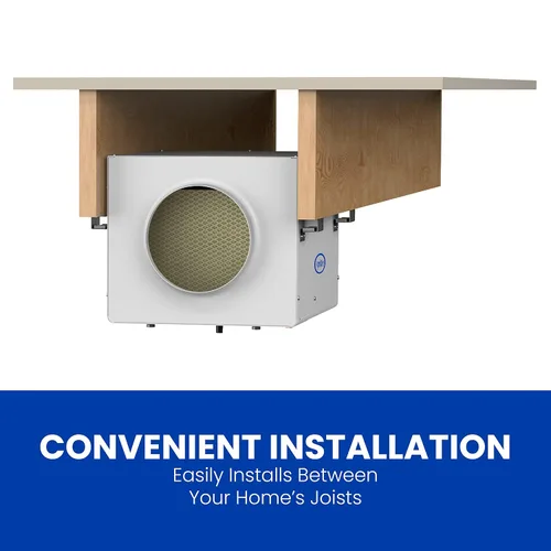 Vista 3 de AprilAire 300 Humidificador para toda la casa autocontenido con ventilador, para hogares con sistemas de ventilación con aire forzado por conductos