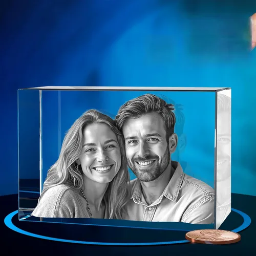Vista 12 de ArtPix 3D Foto de cristal, regalos personalizados de Navidad para esposa, mujer, mamá, ella, él, hombres, madre, abuela, gran regalo personalizado