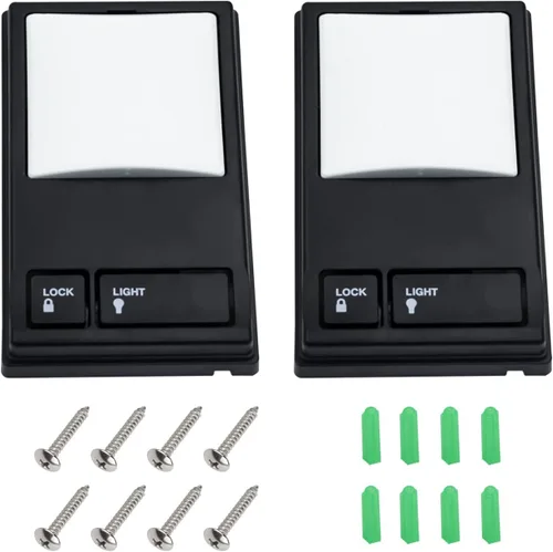 Vista 8 de Panel de control de teclado de pared multifunción, consola de puerta de garaje multifunción montada en pared para LiftMaster 41A5273-1 78LM, 78LMC