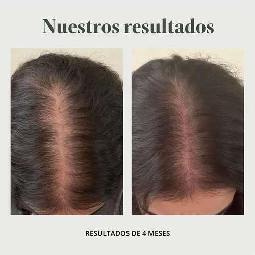 Vista 4 de BUNDU Suplementos para el crecimiento del cabello, fórmula natural, libre de OMG, libre de crueldad para un cabello más completo Reduce