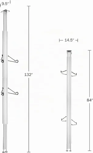 Vista 6 de 2024 RAD Cycle - Soporte para bicicleta (aluminio, para 2 bicicletas)