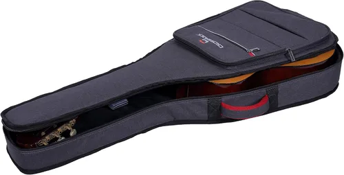 Vista 3 de Crossrock Mochila acolchada de 0.394 in estilo 4/4 bolsa de guitarra clásica (CRSG107CDG)