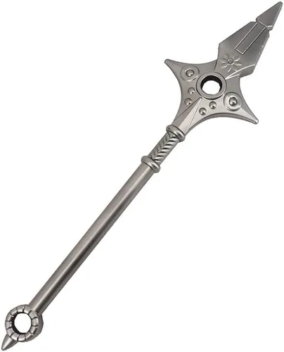 Vista 2 de Espada de espuma para cosplay de anime y fantasía, espada de hacha de lanza para niños, disfraz de Halloween