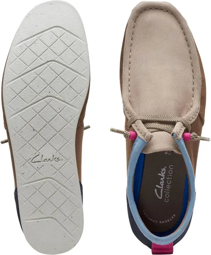 Vista 5 de Clarks Mocasín Shacrelite Oxford para hombre, Beige