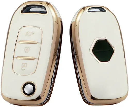 Vista 10 de para Renault Kadjar, funda inteligente de llave de control remoto plegable para Renault Kadjar, Captur, Megane, Sandero, Stepway, Logan, Clio 5