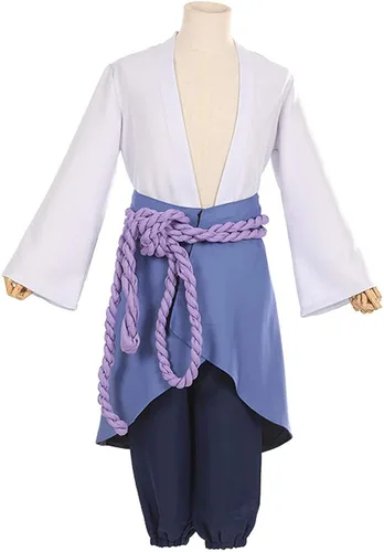 Vista 2 de Rulercosplay Leaves Village Ninja Cosplay Cosutme de Sasuke Cosplay de Shippden a Boruto - Versión Deluxe