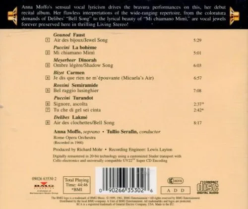 Vista 2 de Arias from Faust, La bohème, Dinorah, Carmen, Turandot, Semiramide, Lakmé