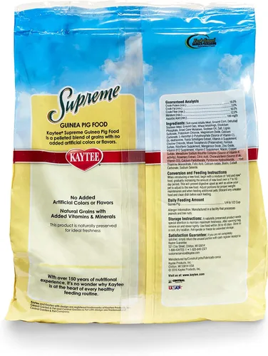 Vista 3 de Alimento Kaytee Supreme para cuyos, Verdes