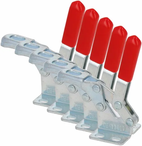 Vista 11 de Utoolmart Herramienta de mano abrazadera de palanca vertical GH-101-B Abrazadera de liberación rápida 220.5 lbs Capacidad de retención 1 PC