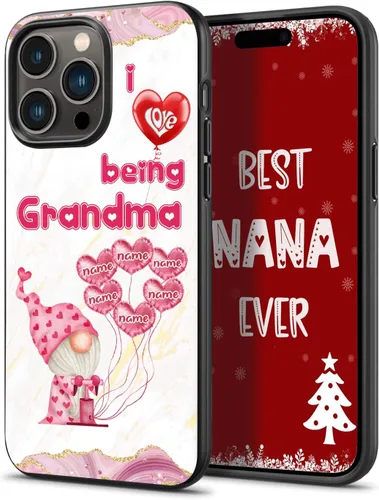 Vista 9 de Carcasas para iPhone 16, 15, 14, 13, 12, 11, Pro, Max, Galaxy S25, S24, S23, S22, S21, S20, FE Plus, A16, A15, A14, A54, con nombre de abeja
