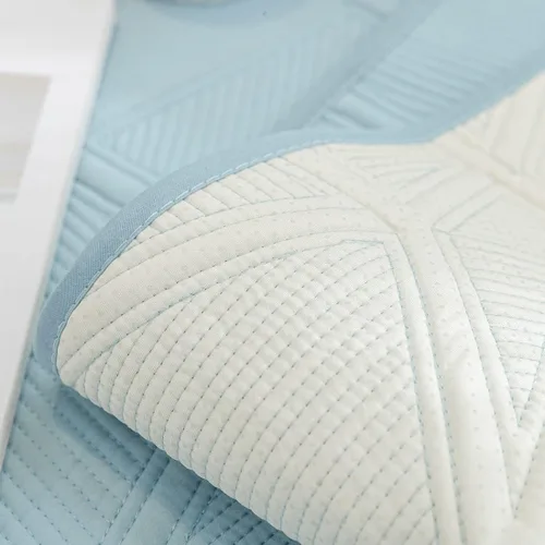 Vista 7 de vctops Funda de sofá bordada de color sólido para sofá, funda acolchada de algodón para sofá modular, suave y antideslizante para perros, niños