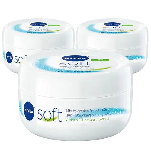 Vista 15 de NIVEA Crema Hidratante Suave 2.60 oz (Paquete de 6)