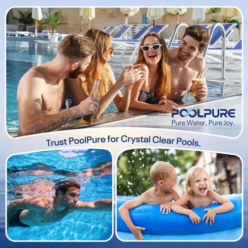 Vista 9 de POOLPURE Filtro de piscina PLFC-8610 sustituye a PA100, Ultral-D1, Unicel C-8610, C-7487, Filbur FC-1290, Hayward CX1100-RE, Hayward c1100, cartucho