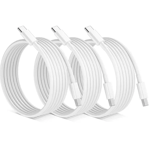 Vista 8 de QZIIW Cable USB C a USB C, Carga Rápida de 240W [3/3/3 Pies Paquete de 3] Cable Cargador Tipo C, Cable Cargador de Teléfono USB C para iPhone 17 16