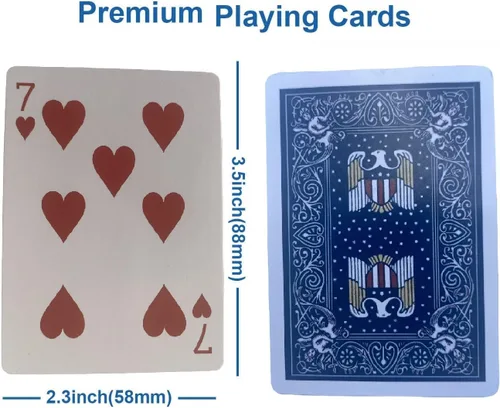 Vista 2 de 2025 Nuevas Cartas de Juego - Haz Tus Trucos de Magia Más Lujosos y Creativos para Familia y Amigos (Nueva Sorpresa Blanca)