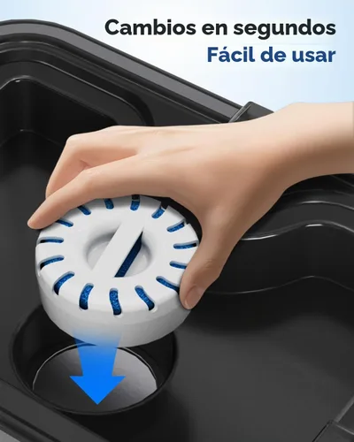 Vista 4 de Paquete de 4 filtros de agua de repuesto para fuente de agua IAD para perros grandes, sin BPA, dura 2 meses por filtro, compatible con fuentes