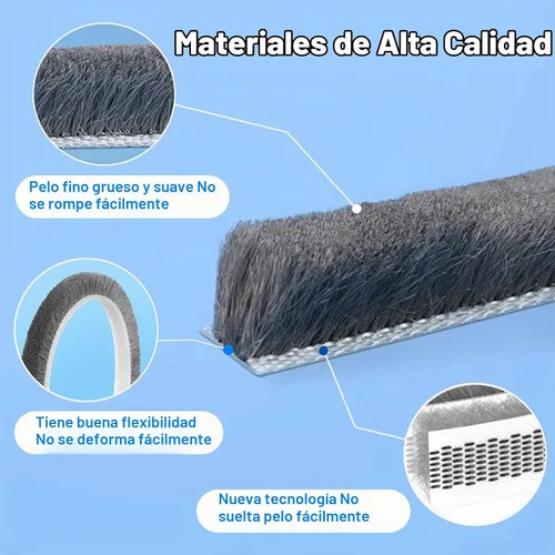 Vista 3 de Burlete autoadhesivo gris insonorizante de 33 pies para puertas y ventanas, 0.4 pulgadas de ancho x 0.2 pulgadas de grosor