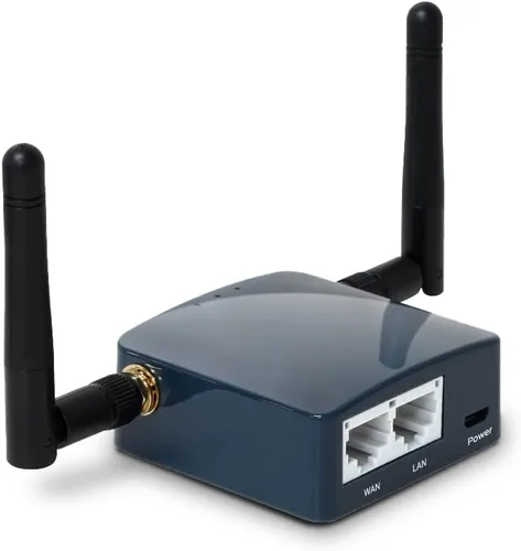 Vista 8 de GL.iNet GL-AR300M16-Ext Mini Router Wi-Fi de Viaje OpenWrt 2 Puertos Ethernet (Paquete de 2)