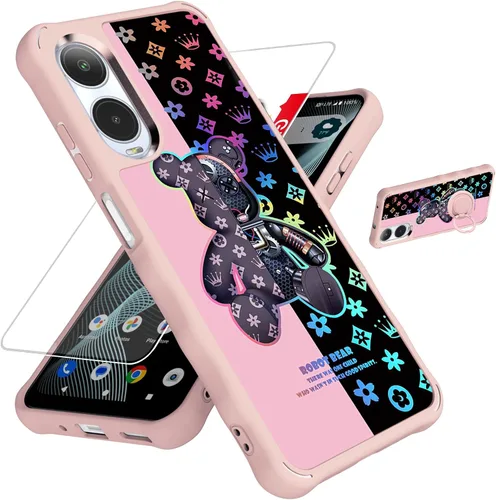 Vista 68 de jioeuinly Funda para Tecno Spark Go 2025 Compatible con Tecno Spark Go 1 / GO 1S / Pop 9 4G Funda de Teléfono Cubierta