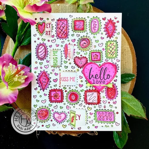 Vista 2 de Hero Arts CG872 Bold Print, Chocolate Candy