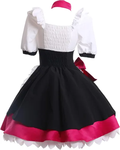 Vista 4 de Vibsion Disfraz de cosplay para mujer Genshin Conjunto completo