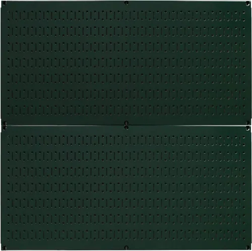 Vista 19 de Tablero horizontal para herramientas de garaje para pared, dos tablas de 32 pulgadas de ancho x 16 pulgadas de alto, fáciles de instalar Blanco