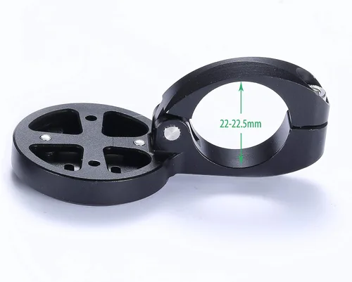 Vista 4 de corki Bicyle 0.874 in TT Soporte de computadora para manillar Wahoo Elemnt y Elemnt Bolt, Wahoo Elemnt Mount,Elemnt Mini