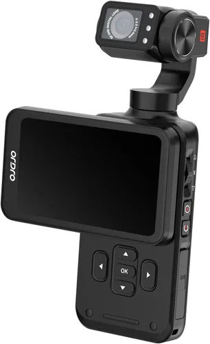 Vista 4 de Cámara de Bolsillo ORDRO M5 5K, Videocámara de Mano para Vlogging 3.5 Pulgadas con Pantalla Táctil Giratoria, Estabilización de 3 Ejes, Visión