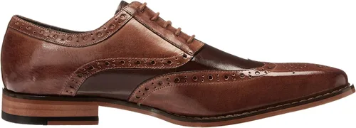 Vista 6 de Stacy Adams Tinsley Wingtip Zapatos Oxford con cordón