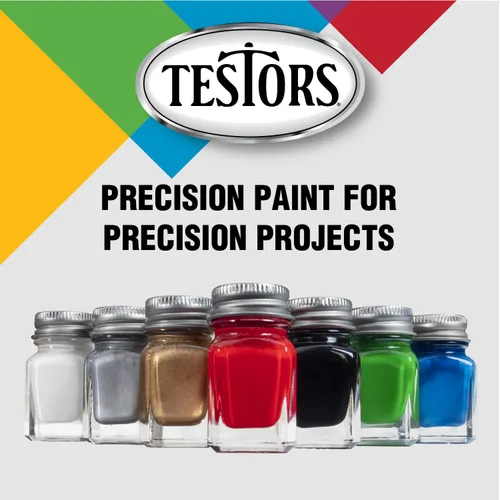 Vista 3 de Testors 1181TT Pintura esmaltada, 0.25 onzas, aluminio plano