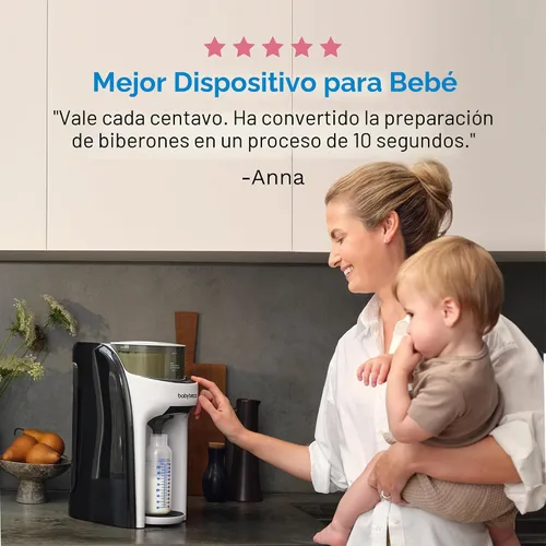 Vista 6 de Baby Brezza Nueva y Mejorada Máquina Dispensadora de Fórmula Formula Pro Advanced - Mezcla Automáticamente un Biberón de Fórmula Tibia al Instante