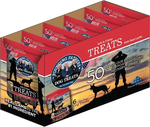 Vista 4 de Founding Fathers Golosinas suaves y masticables para perros, carne de res, 16 onzas (paquete de 1)