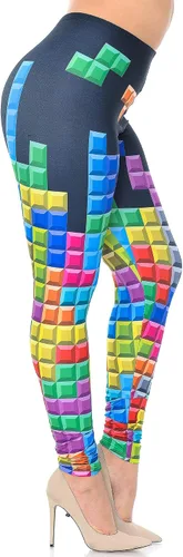 Vista 4 de World of Leggings - Leggings suaves y cremosos - Leggings y diseños premium para mujer de talla grande - de USA Fashion