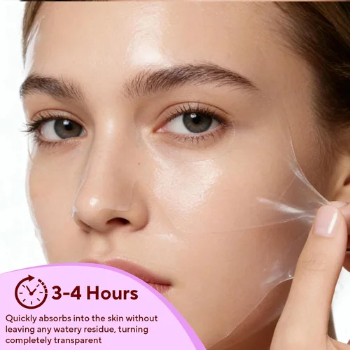 Vista 6 de Mascarilla profunda de bio-colágeno, paquete de 8 mascarillas hidratantes para todo tipo de piel, mascarilla facial hidratante original de colágeno