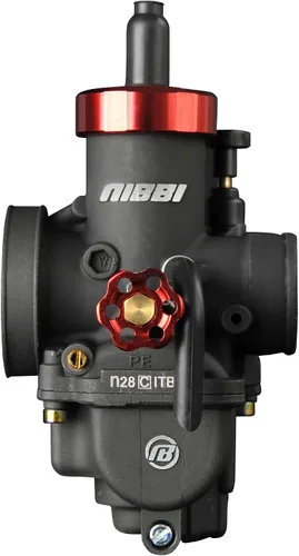 Vista 2 de NIBBI - Carburador de motocicleta PE28mm 150CC con chorros de carburador, compatible con Honda Yamaha Suzuki Kawasaki, motocicleta, scooter, ATV
