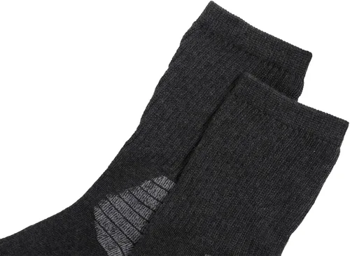 Vista 3 de Mkkoluy Calcetines de trabajo para hombre de algodón acolchados protección al tobillo 6 pares