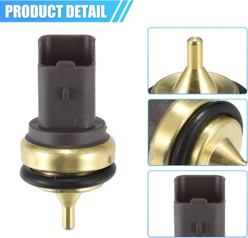 Vista 6 de uxcell Sensor de temperatura del refrigerante del motor No.13627535068 para Mini Cooper 2007-2015 Sensor de temperatura del agua