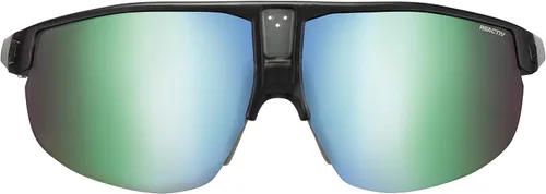 Vista 2 de Gafas de sol Julbo Rival Performance marco gris tortuga lente de cobre con espejo verde