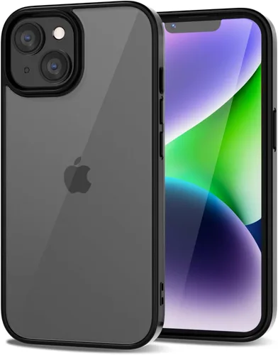 Vista 127 de LoeoeL para iPhone 8 Plus/ 7 Plus Funda Transparente, Funda Híbrida de Teléfono [Plástico Duro y Parachoques de Silicona Suave] Cubierta Protectora